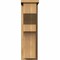 Ekena Millwork Monterey Smooth Corbel w/Backplate, Western Red Cedar, 7 1/2"W x 14"D x 26"H COR08X14X26MON01SWR - alternate 3